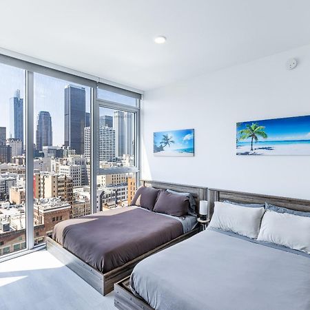 Top Floor High Rise 3 Bed Dtla Skyscraper Penthouse Los Angeles Esterno foto
