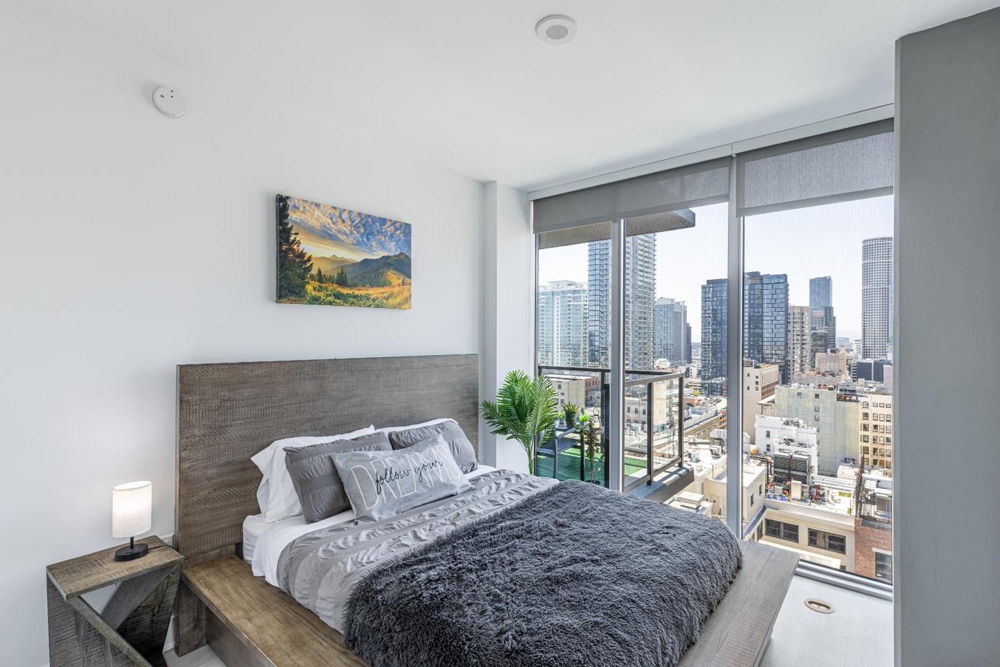 Top Floor High Rise 3 Bed Dtla Skyscraper Penthouse Los Angeles Esterno foto
