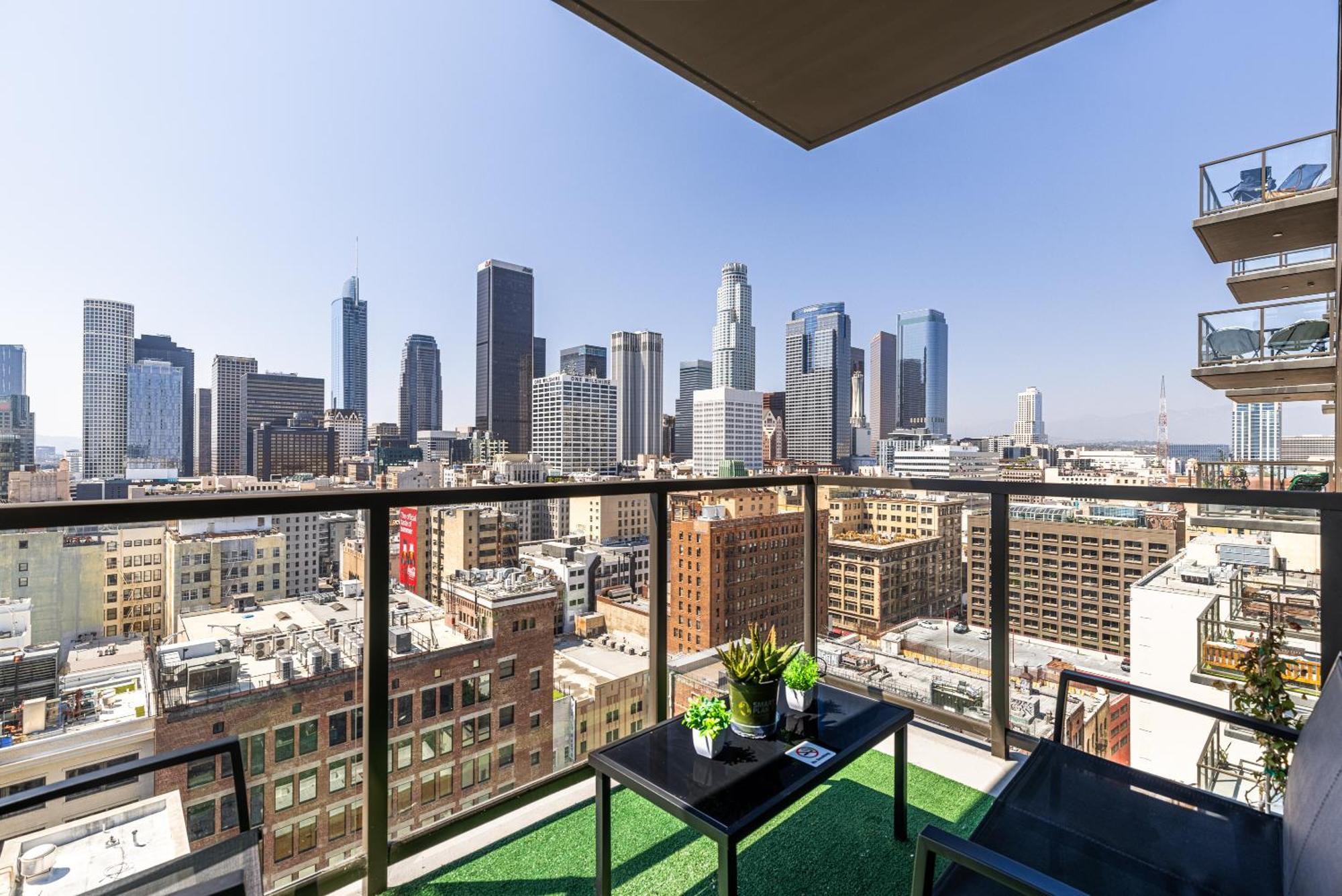 Top Floor High Rise 3 Bed Dtla Skyscraper Penthouse Los Angeles Esterno foto